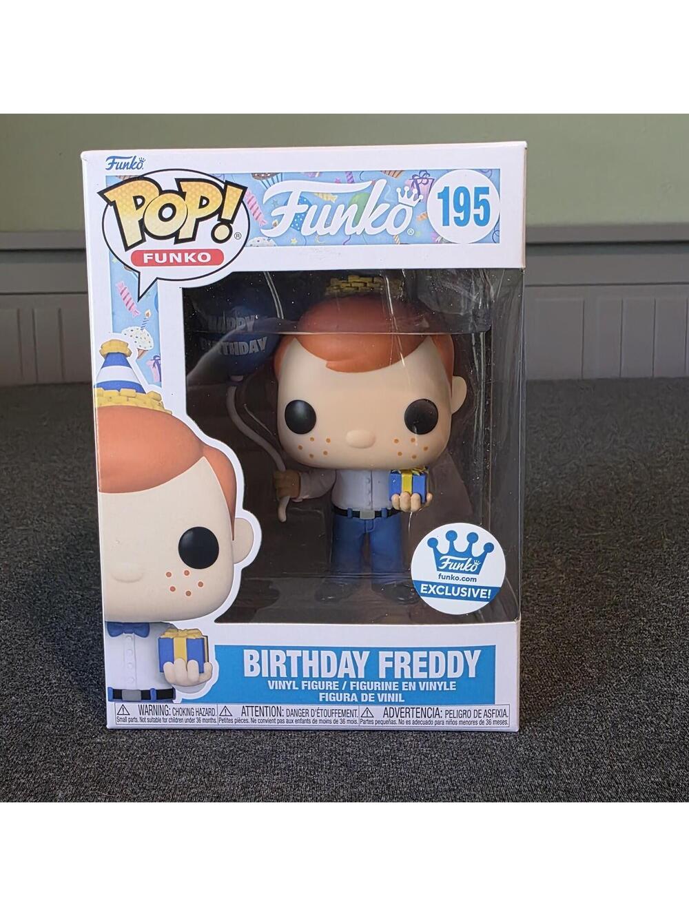 Funko Pop! Vinyl: Funko - Birthday Freddy - Funko (Exclusive) #195